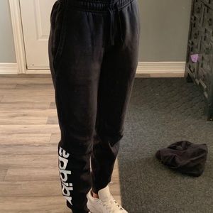 Black Addidas Sweatpants